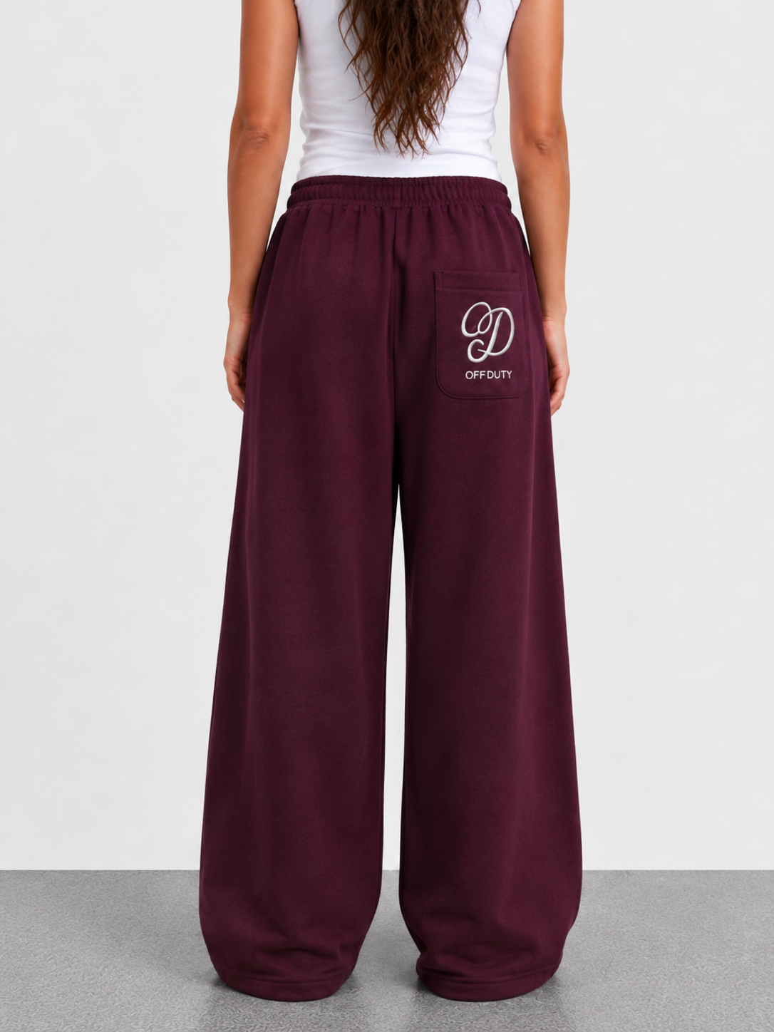 Burgandy Sweatpants