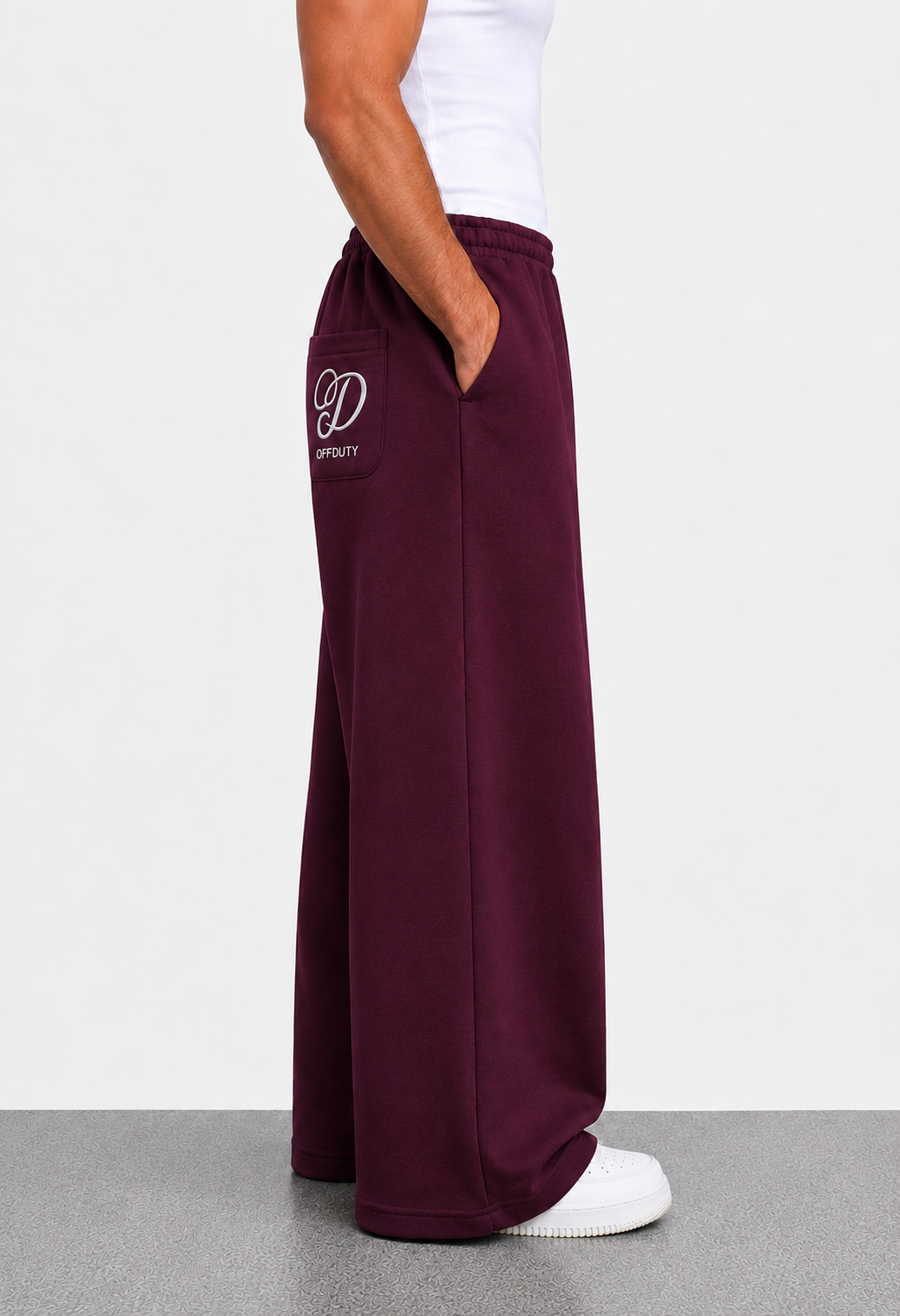 Burgandy Sweatpants
